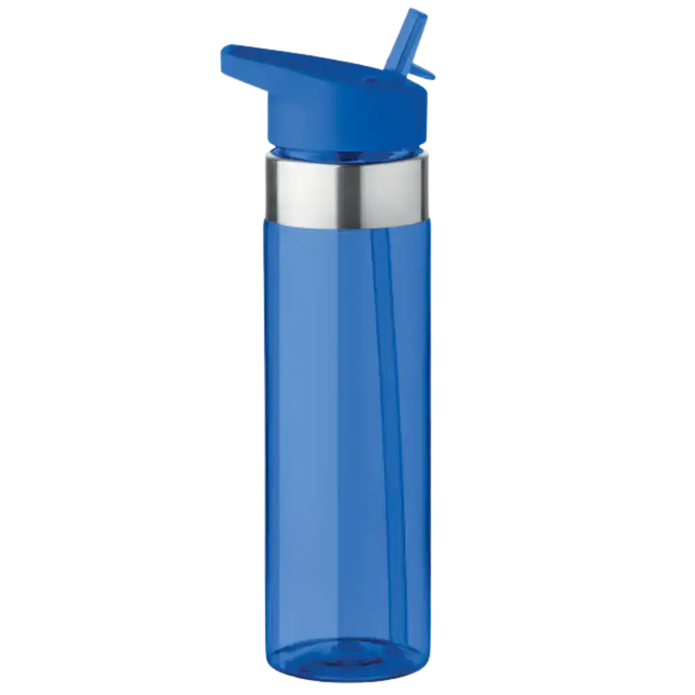 Sininen läpikuultava SICILIA Tritan -juomapullo (650 ml), vuotovapaa ja BPA-vapaa