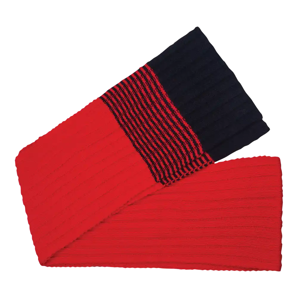 Street Retro Kaulaliina omalla Logolla (coFEE 3055) - Punainen - Varastopipot