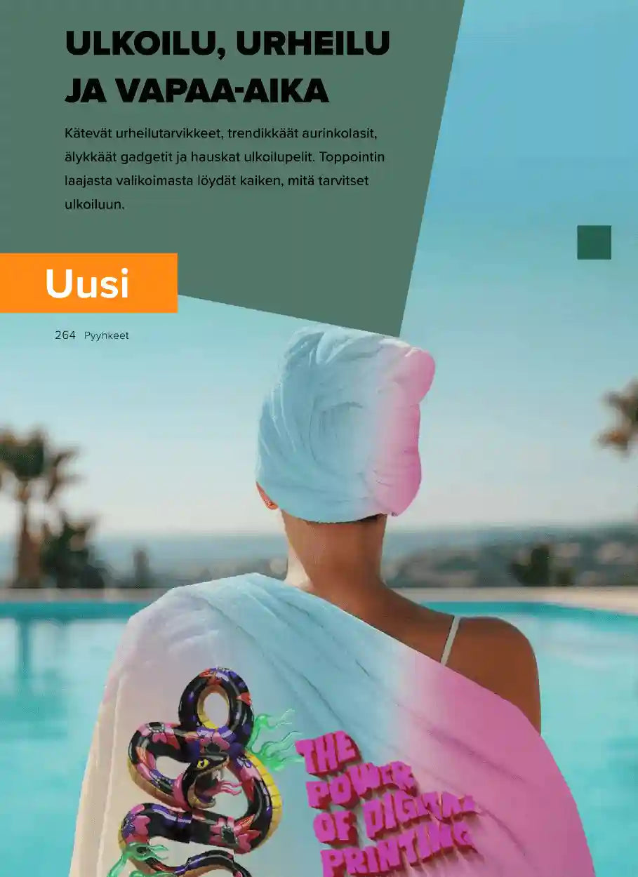 Toppoint Ulkoilu Urheilu ja Vapaa-aika yrityslahjakuvaston kansi