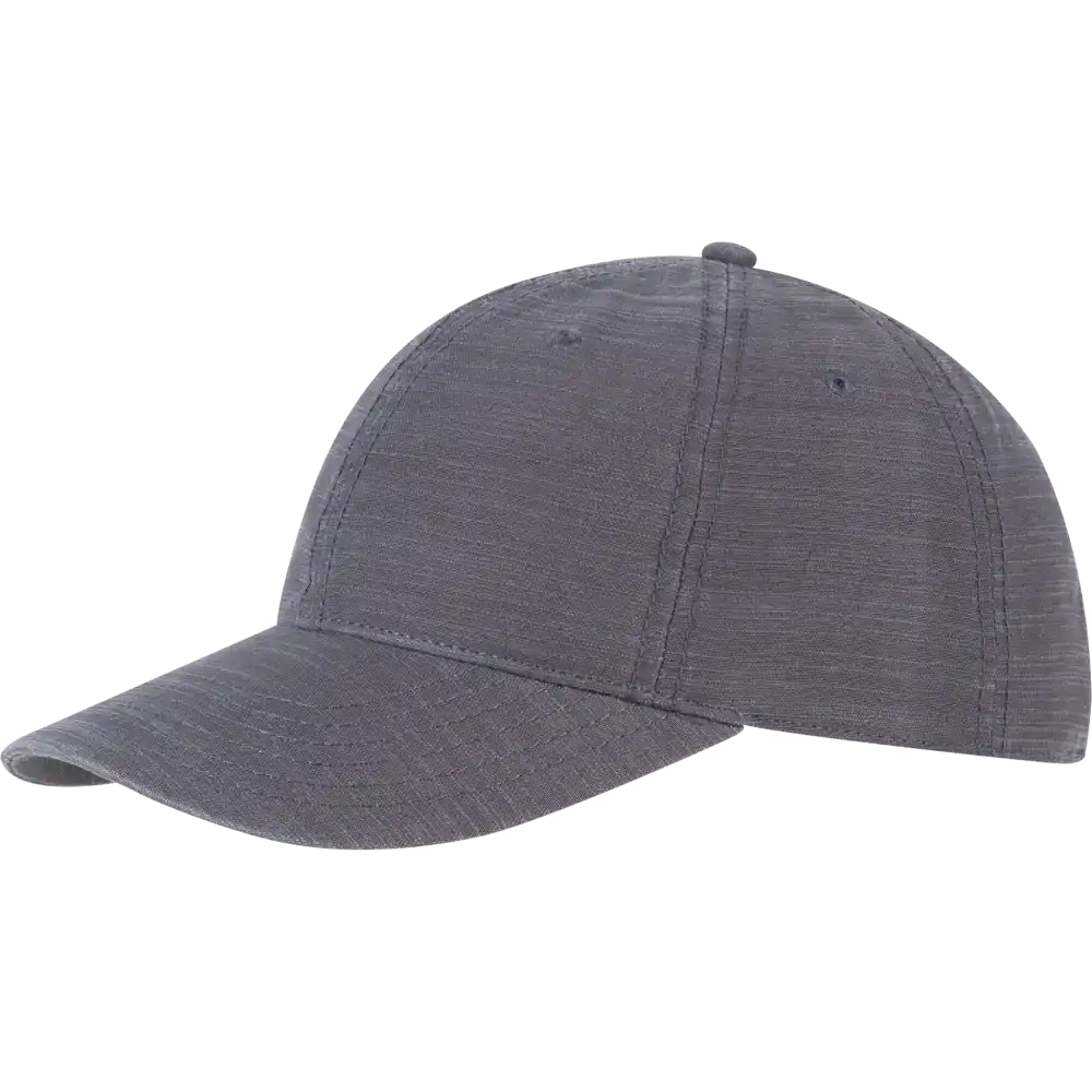 Washed Slub Dad Cap omalla logolla, väri Harmaa