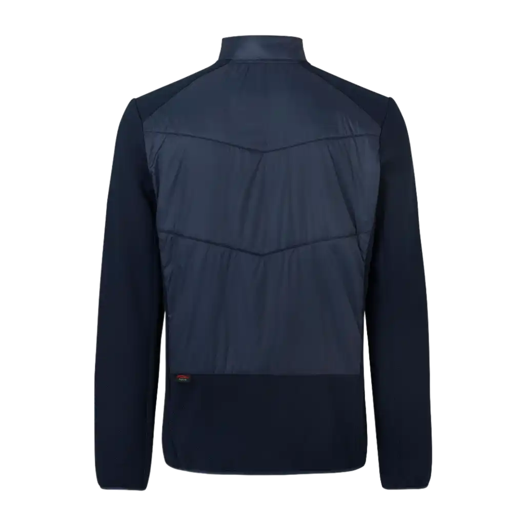 Navy Hybrid Jacket miehille – takaa