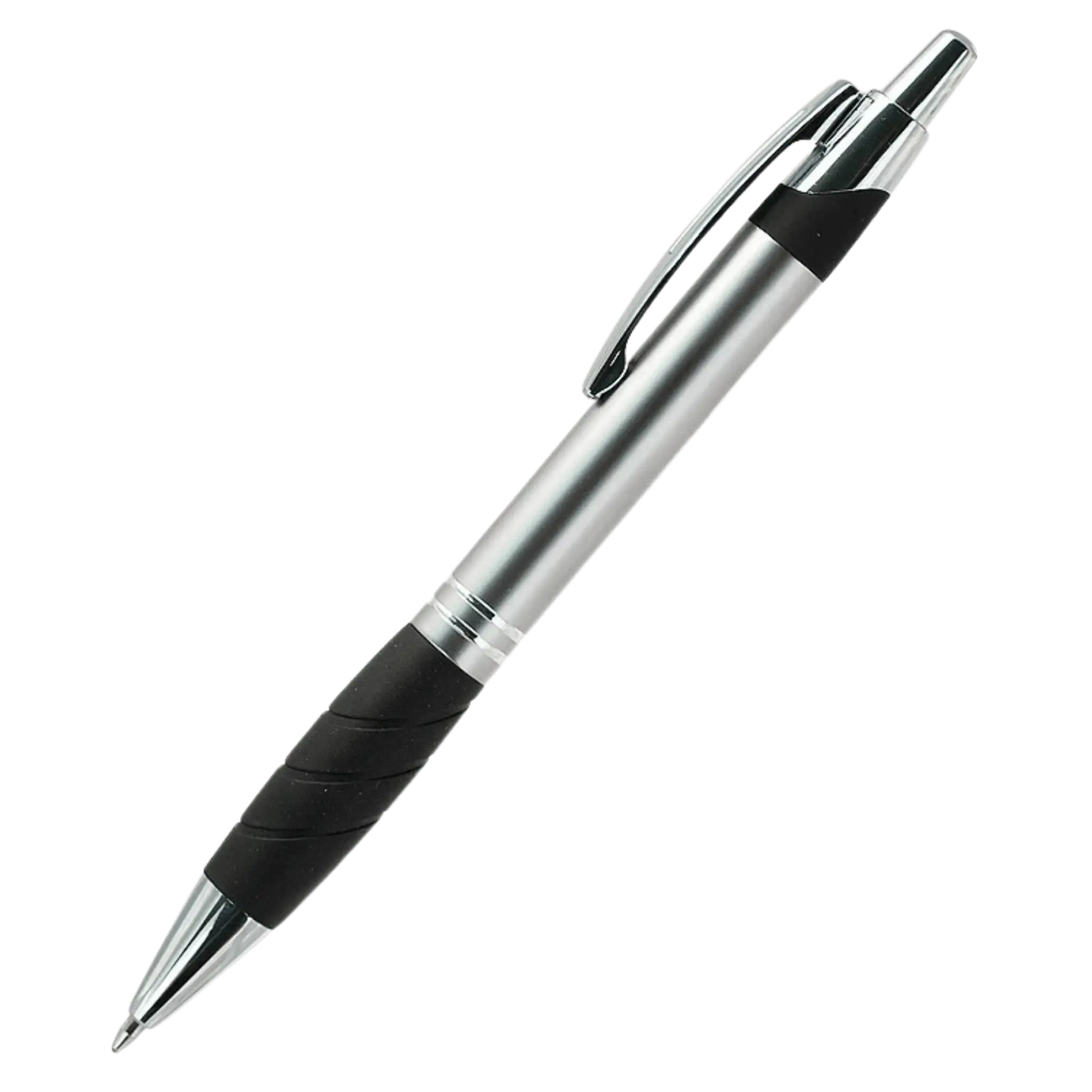 Zenith-metallinen mainoskynä omalla logolla – hopea