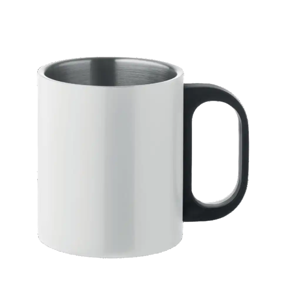 Zigi kaksiseinäinen muki ruostumattomasta teräksestä alk.4.85€ - White - KOTI JA HYVINVOINTI