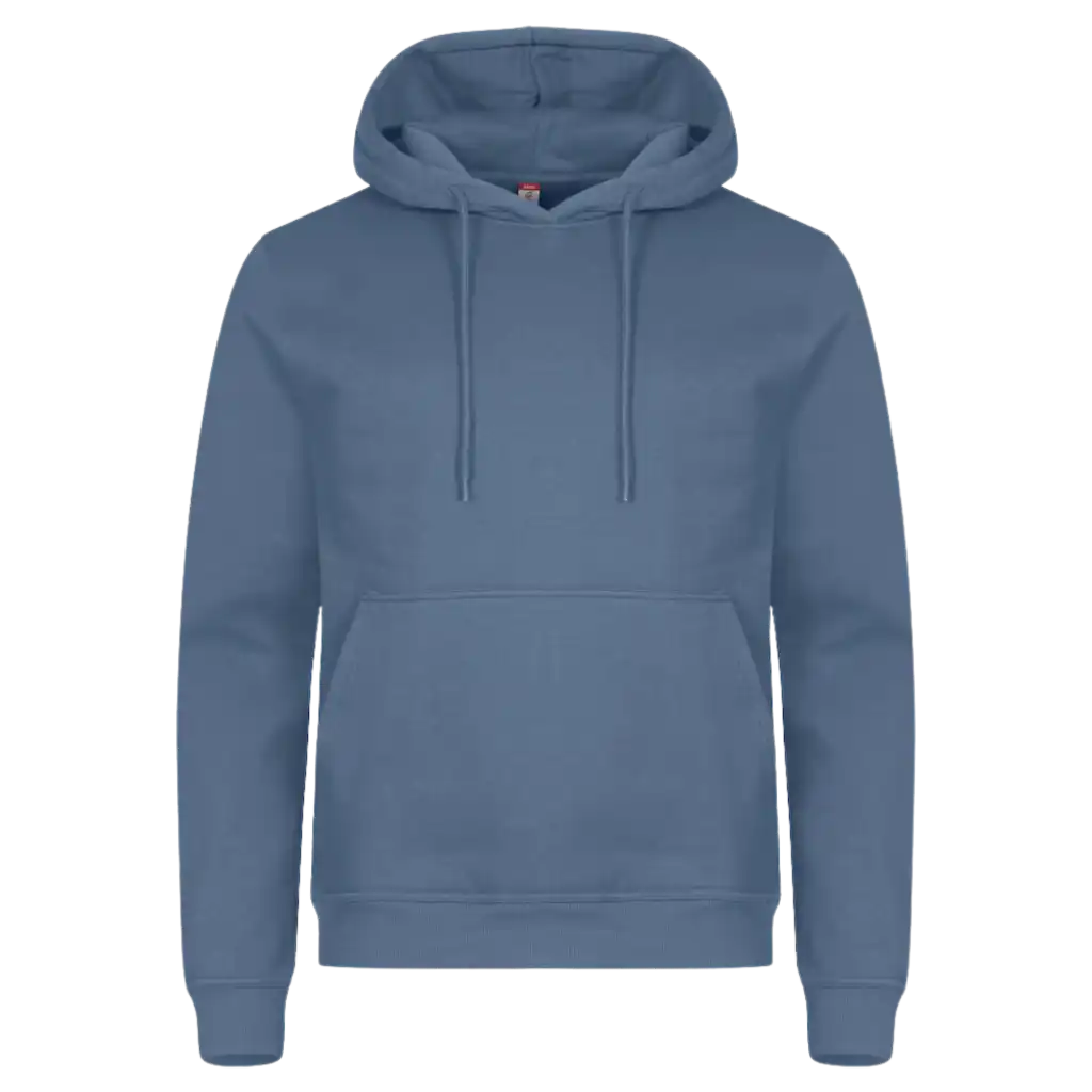 Huppari Miami Hoody SteelBlue yrityksen logolla-ZigiZagi 