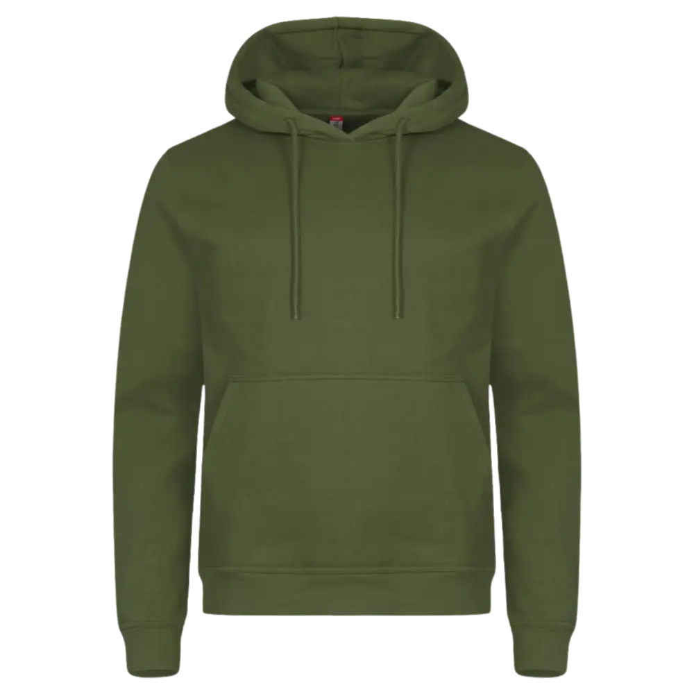 Huppari yrityksen logolla Miami Hoody ArmyGreen-ZigiZagi