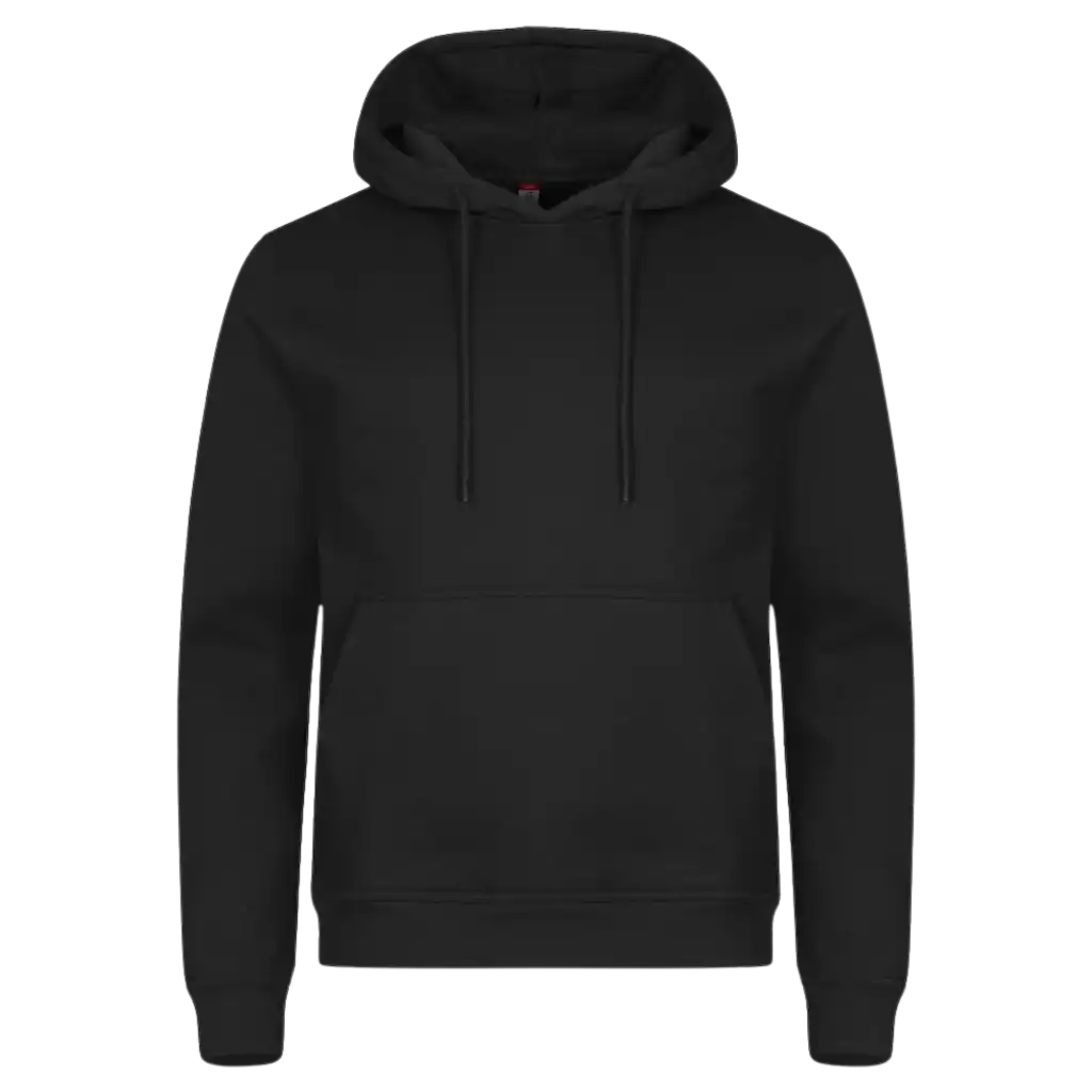 Suunnittele oma huppari yrityksen logolla Miami Hoody musta-ZigiZagi