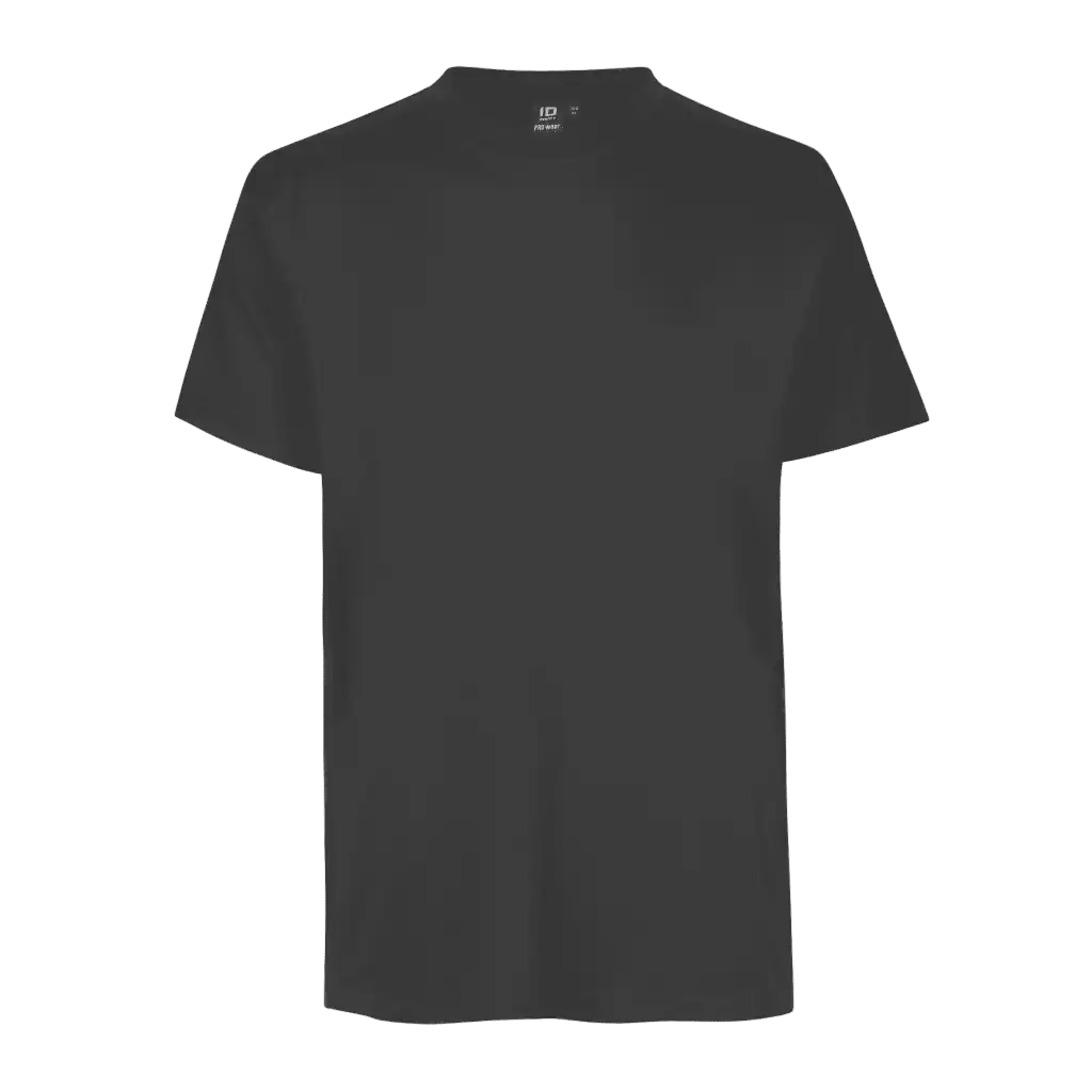 Charcoal PRO Wear T-paita ID® 0300 – tummanharmaa T-paita omalla painatuksella