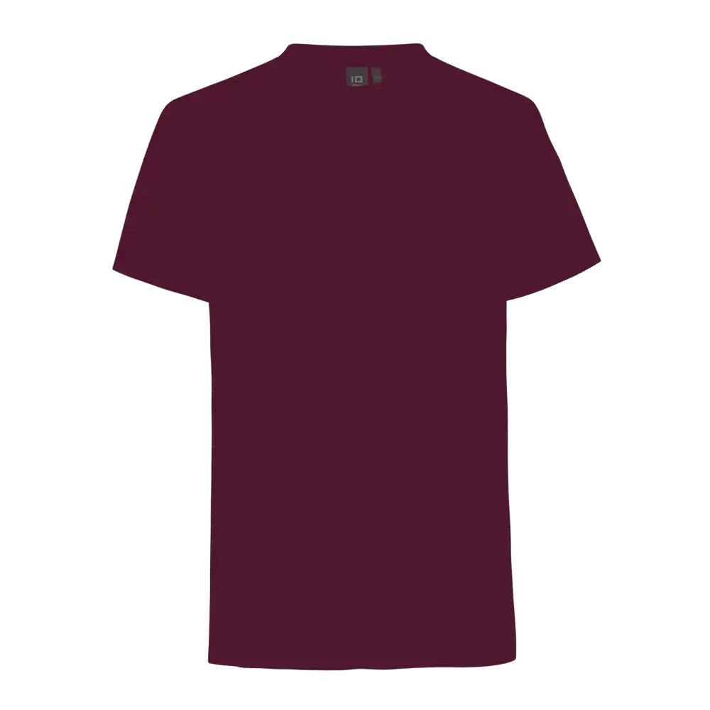 Bordeaux PRO Wear T-paita ID® 0300 – viininpunainen T-paita omalla logolla
