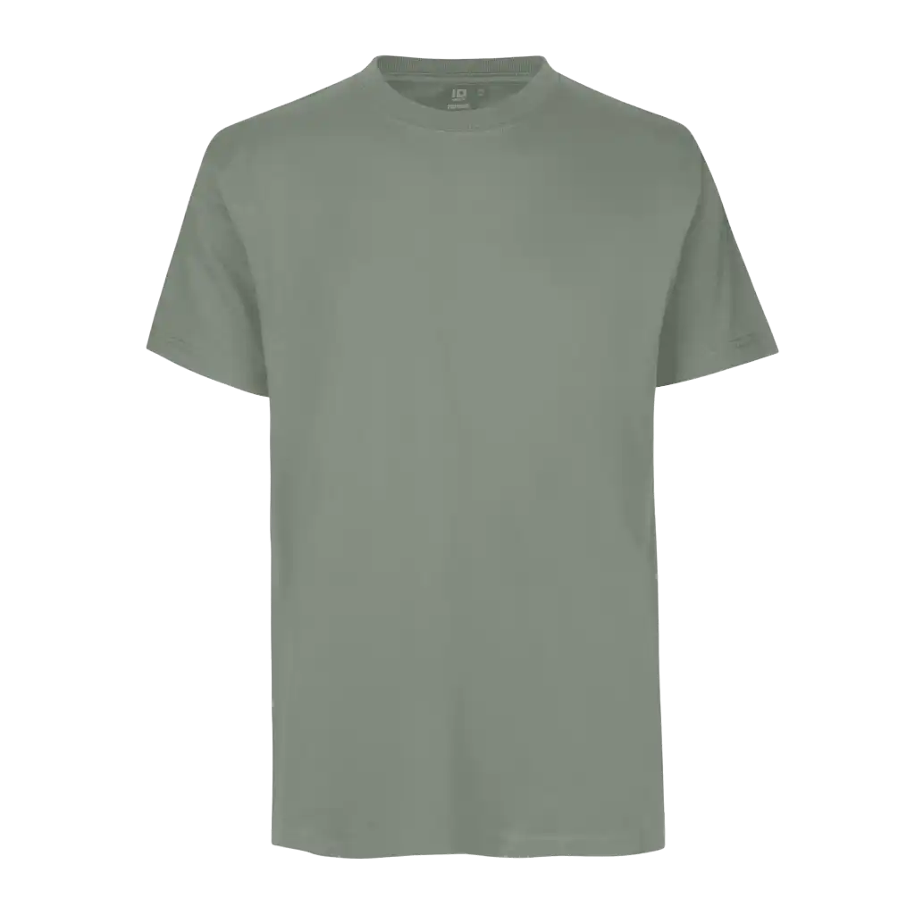Dusty Green PRO Wear T-paita ID® 0300 – laadukas vihreä T-paita omalla logolla
