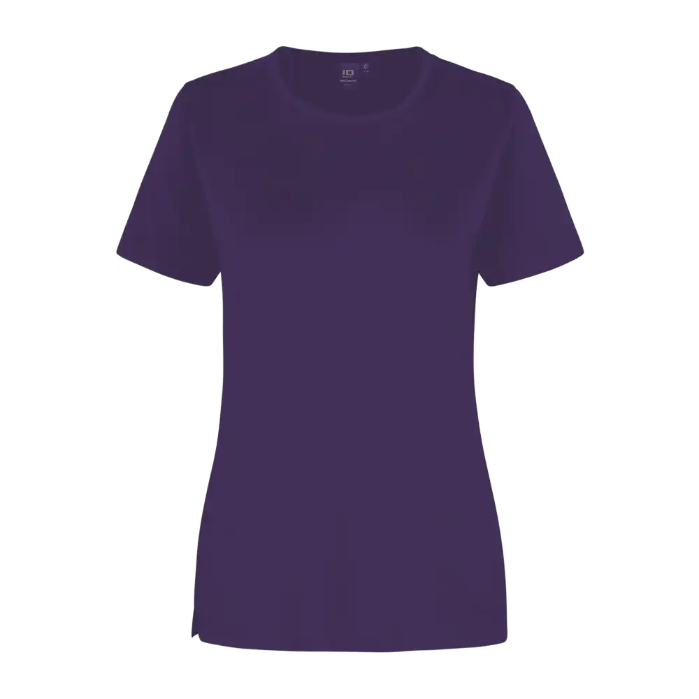 Purple PRO Wear naisten T-paita ID® 0312 – violetti t-paita painettuna yrityslogolla