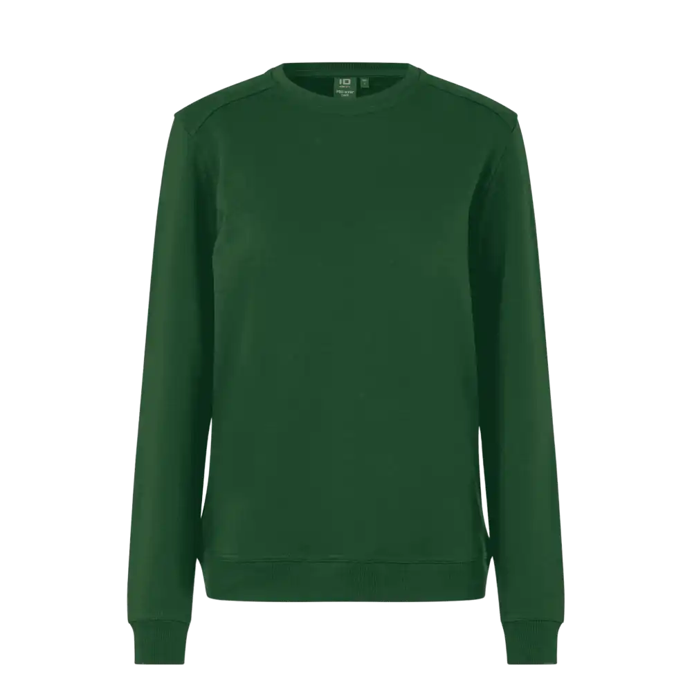 Naisten PRO Wear CARE collegepaita bottle green omalla logolla | ZigiZagi