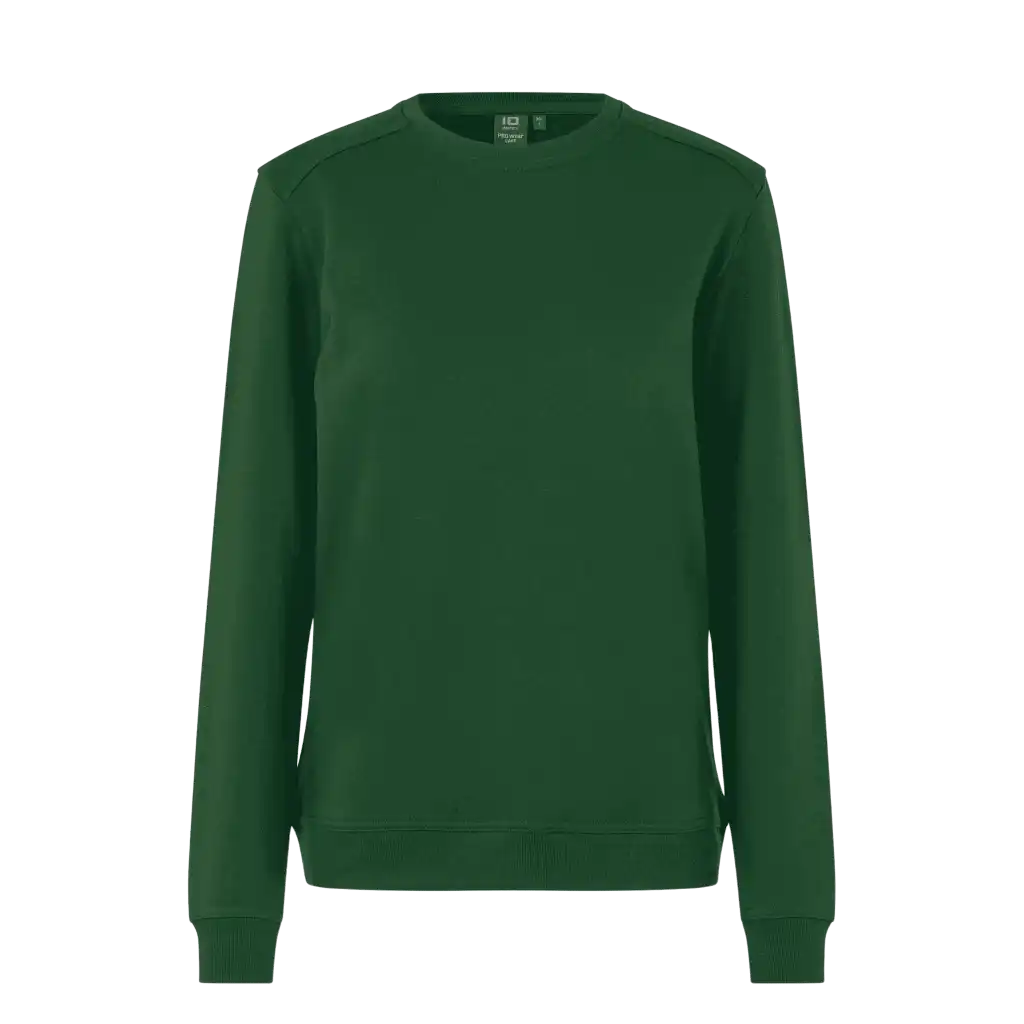 Naisten PRO Wear CARE collegepaita bottle green omalla logolla | ZigiZagi