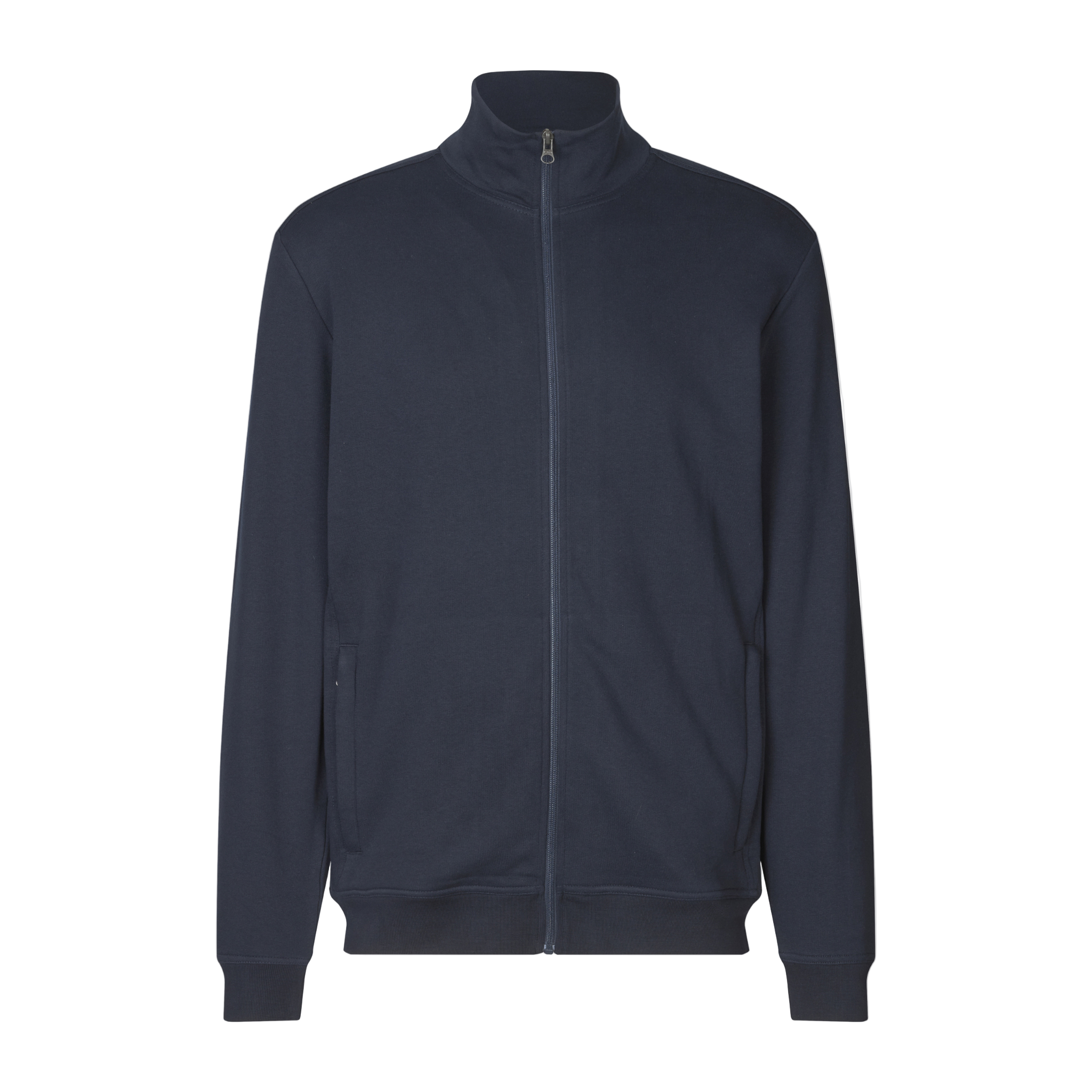 Navy PRO Wear CARE cardigan collegetakki  omalla logolla – edestä