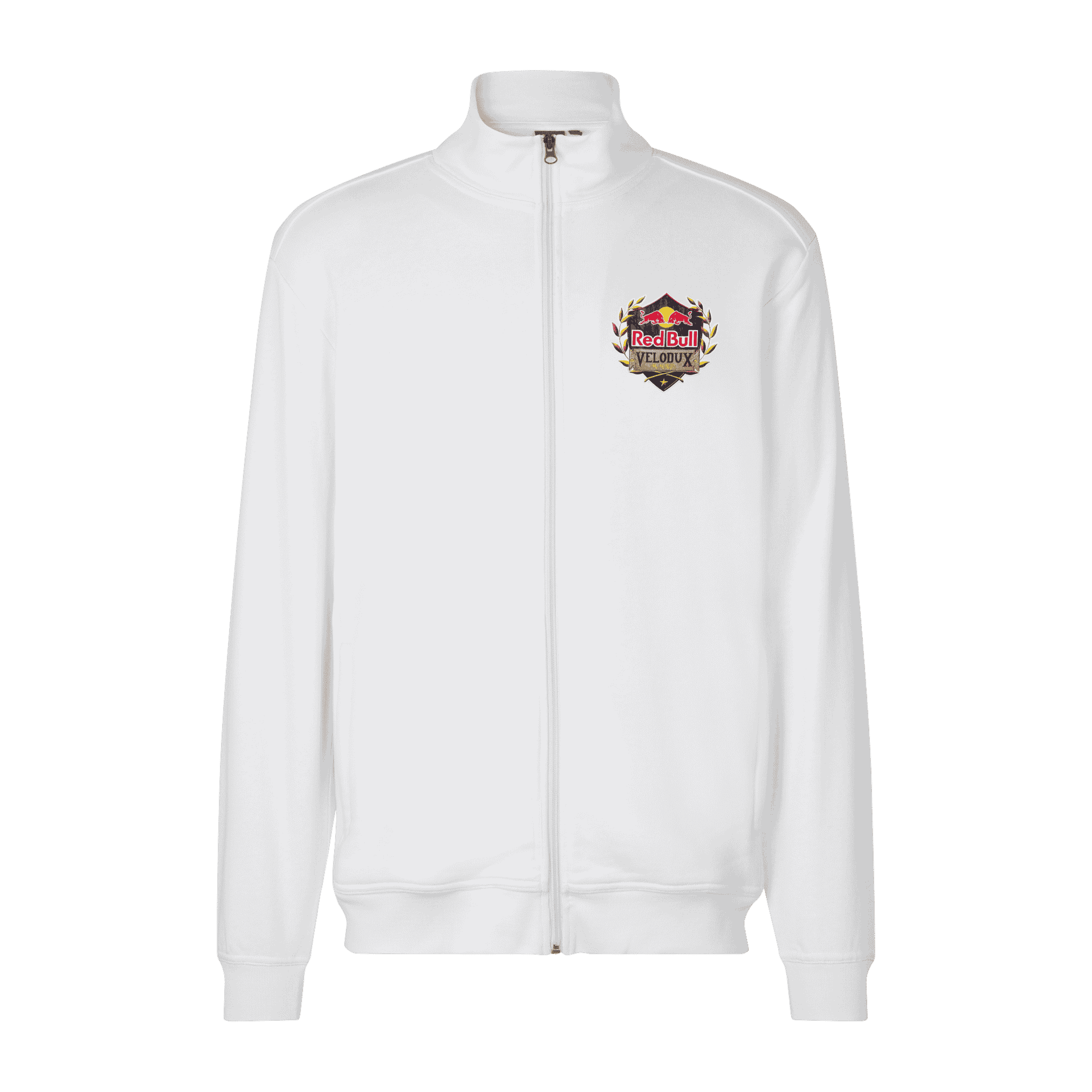 PRO Wear CARE cardigan valkoinen omalla logolla – Water Transfer -painatus