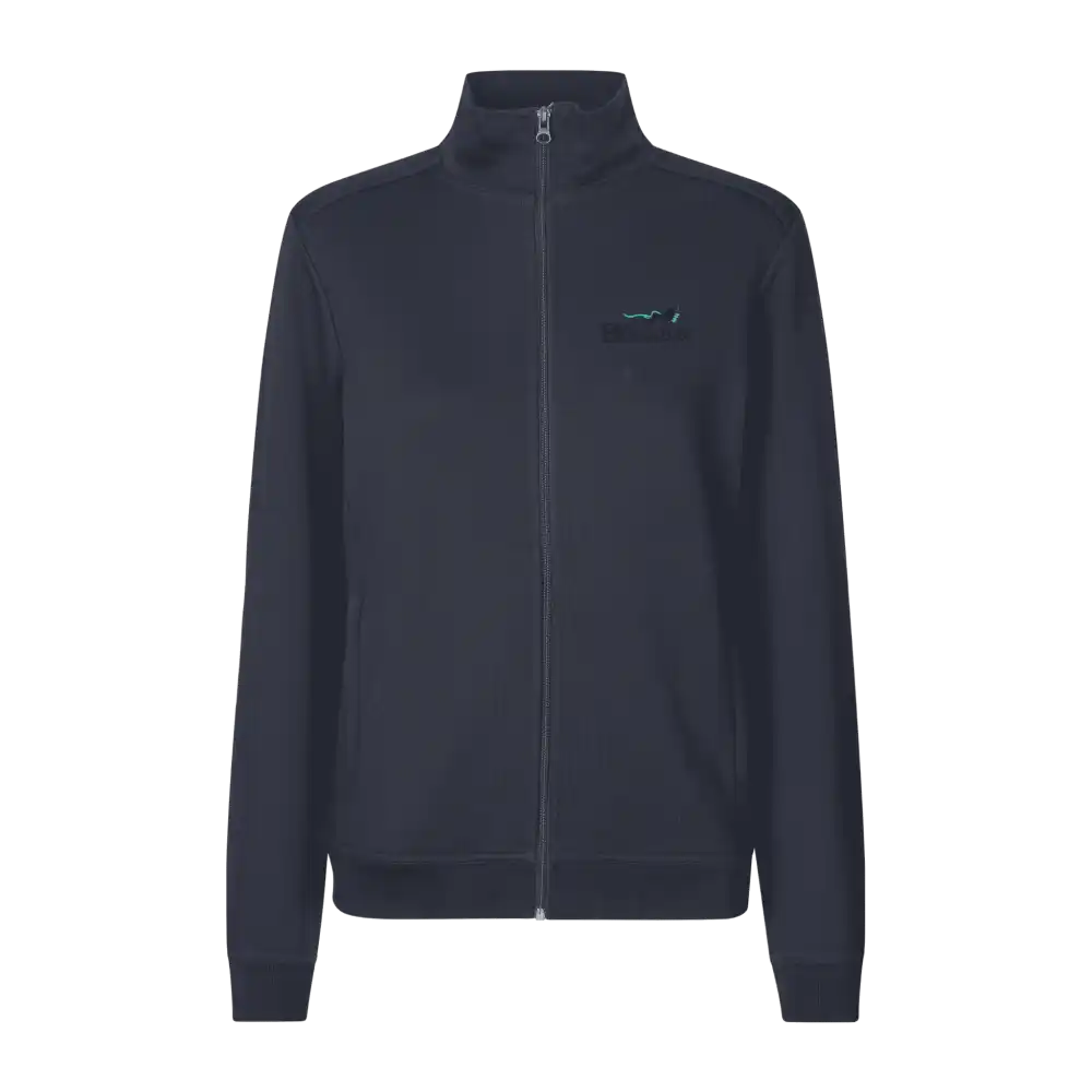 Navy PRO Wear CARE naisten cardigan omalla logolla – Logo brodeerattuna edessä