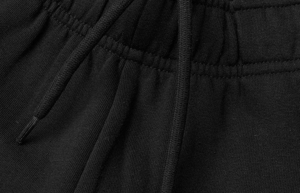 ID Identity 0661 housut unisex, musta, yksityiskohta