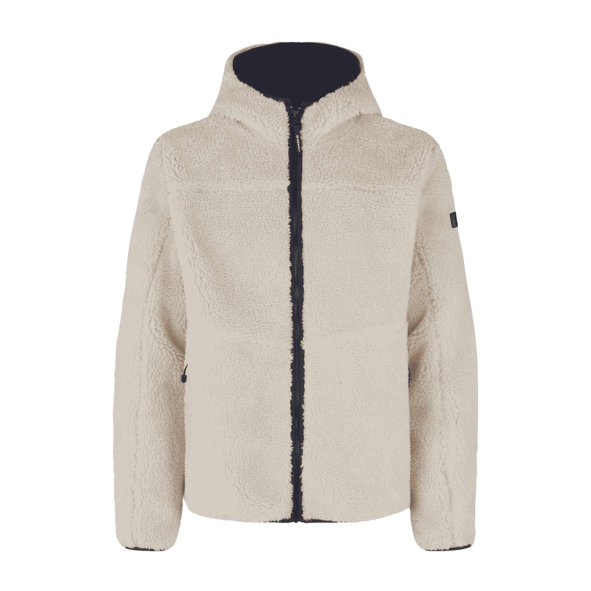 Off white Pile Fleece Jacket miehille – edestä