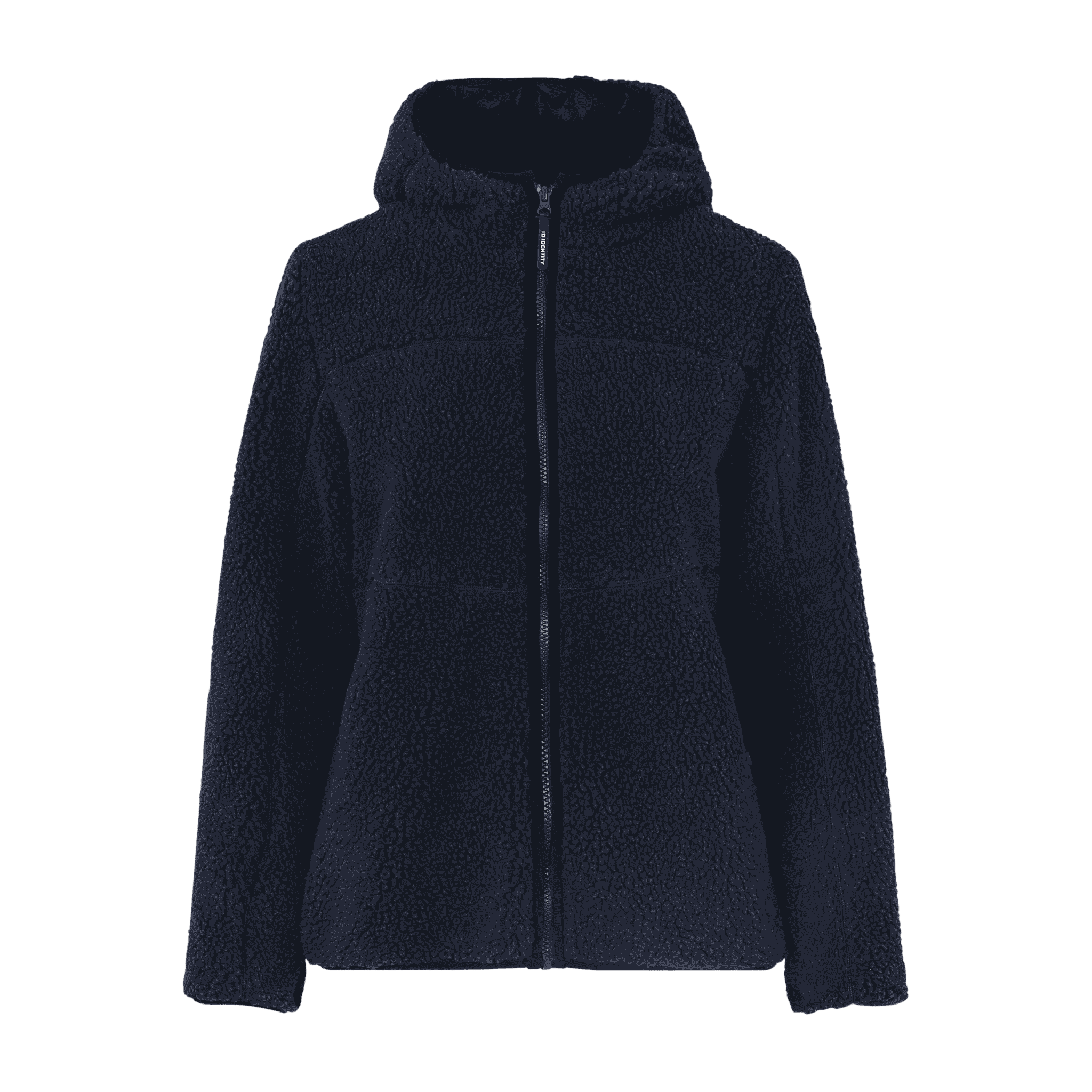 Navy Pile Fleece Jacket naisille – edestä