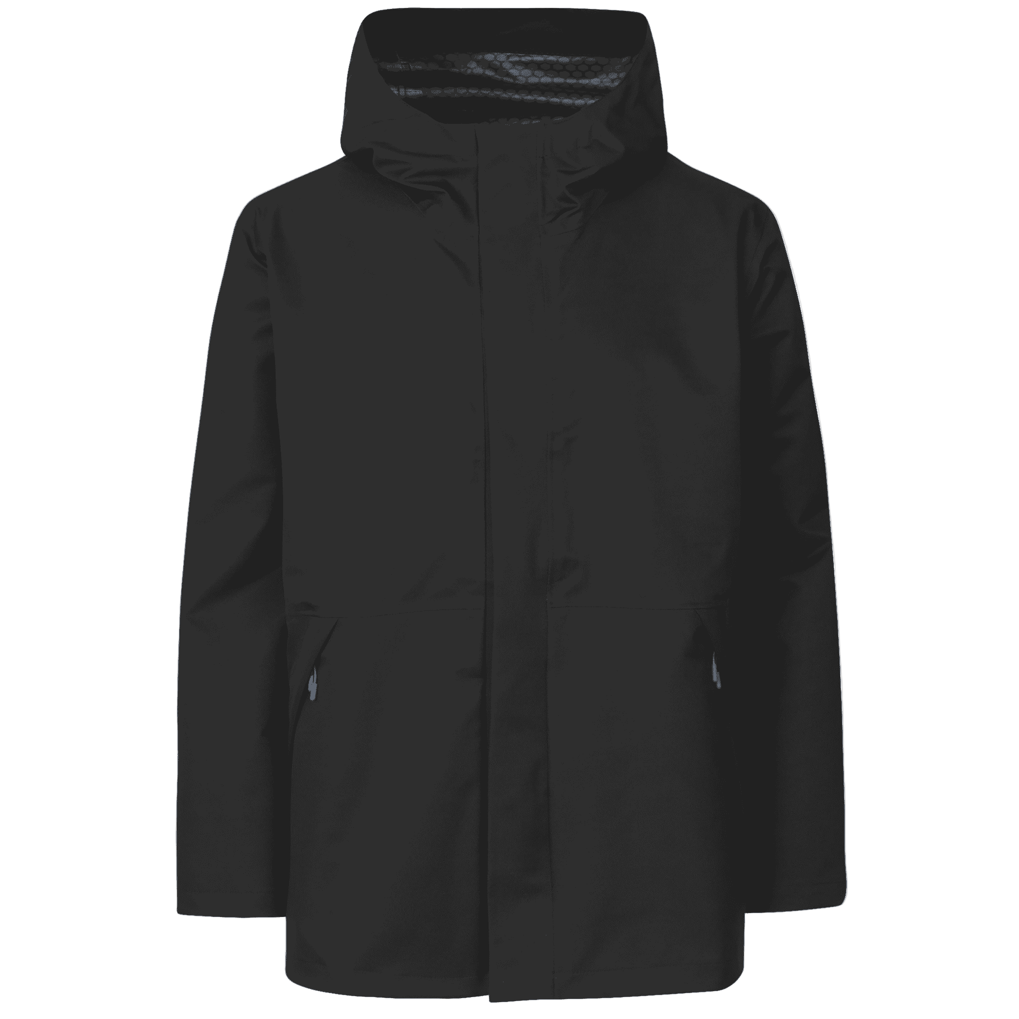 Musta Rain Jacket Performance – tyylikäs takki omalla logolla – yritys- ja seurakäyttöön