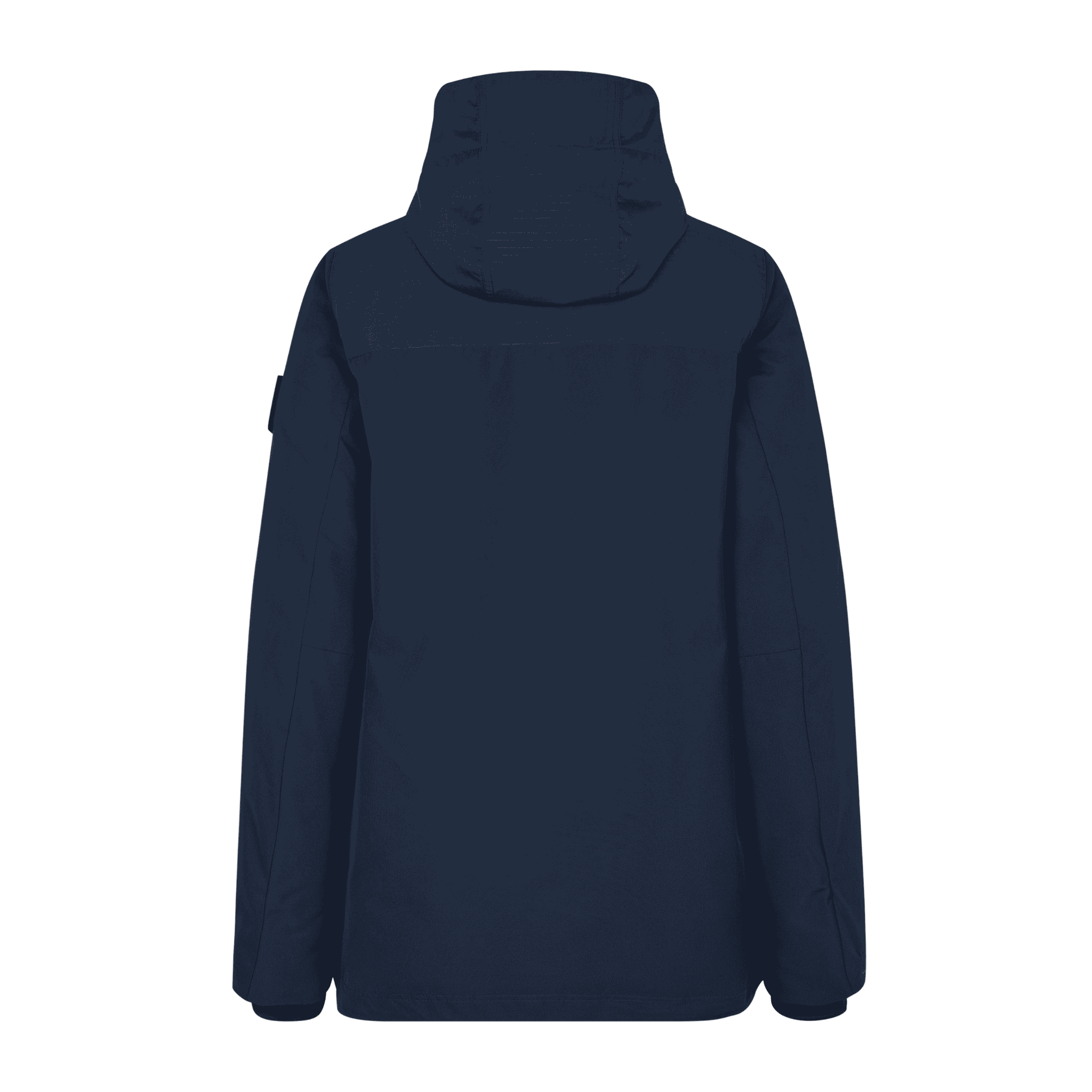 Naisten Hooded Winter Jacket navy – takaosa