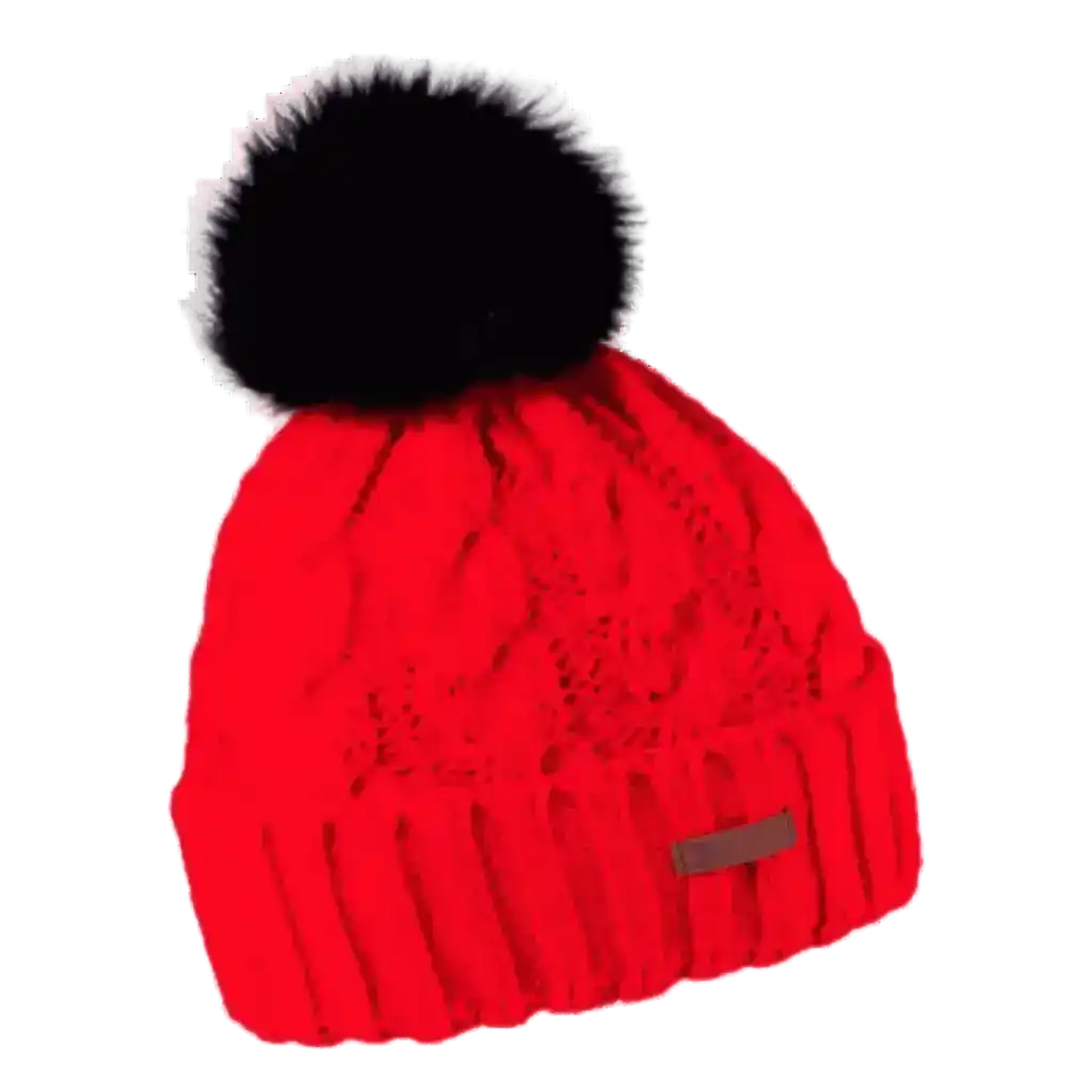 Sabbot Linda Grazy pipo – naisten tupsupipo punainen.