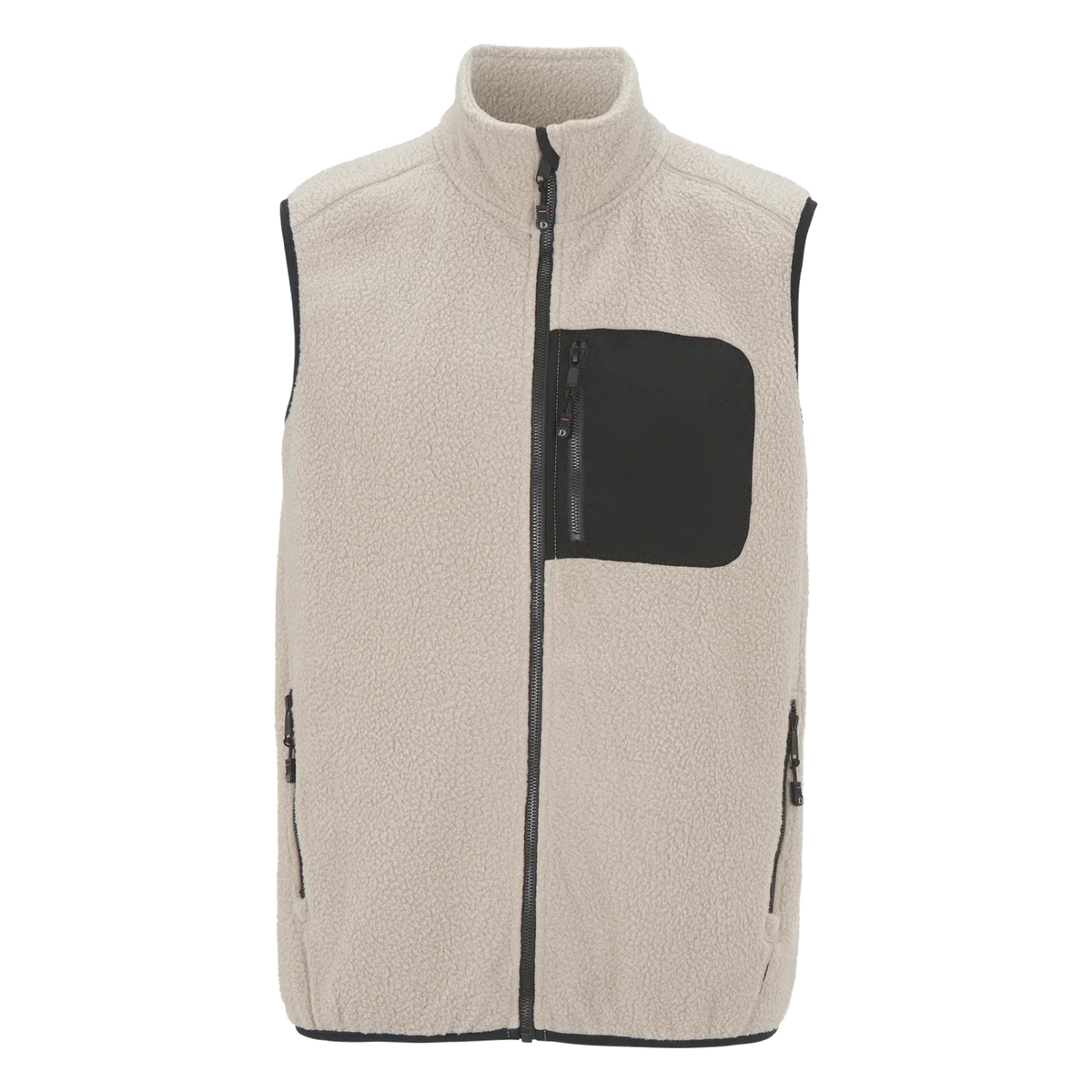 D.A.D Roxby Vest 139562, beige – edestä