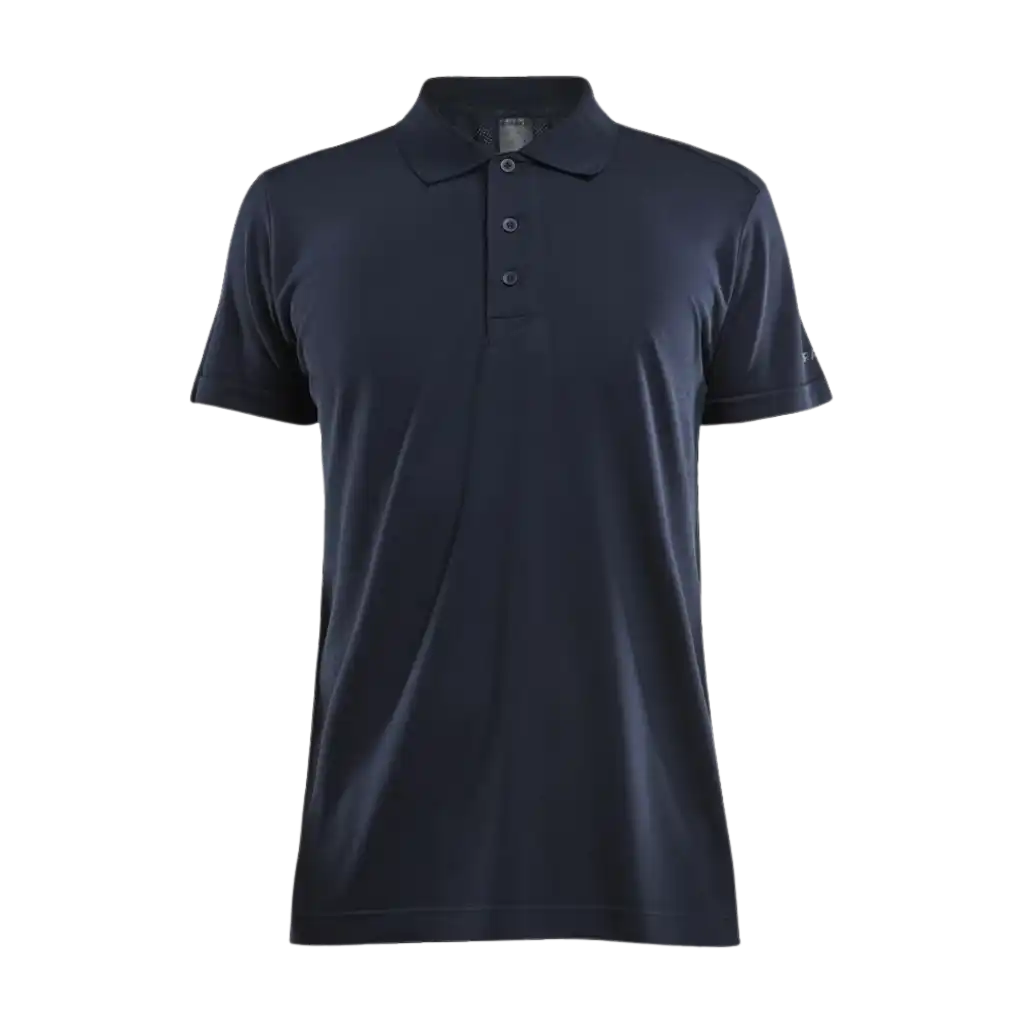 Crat ADV Seamless tummansininen polo omalla logolla-ZigiZagi