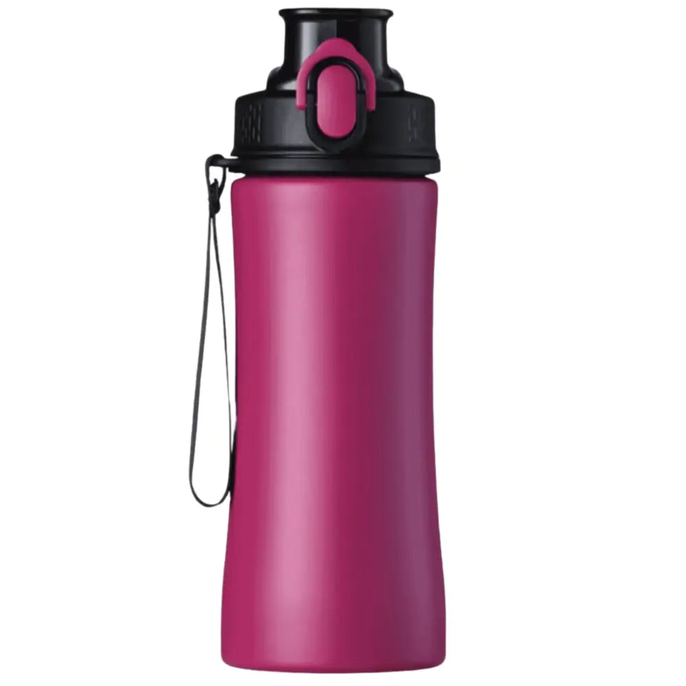 Pinkki PRIMO-teräspullo (550 ml) one-click-korkilla – tyylikäs liikelahja