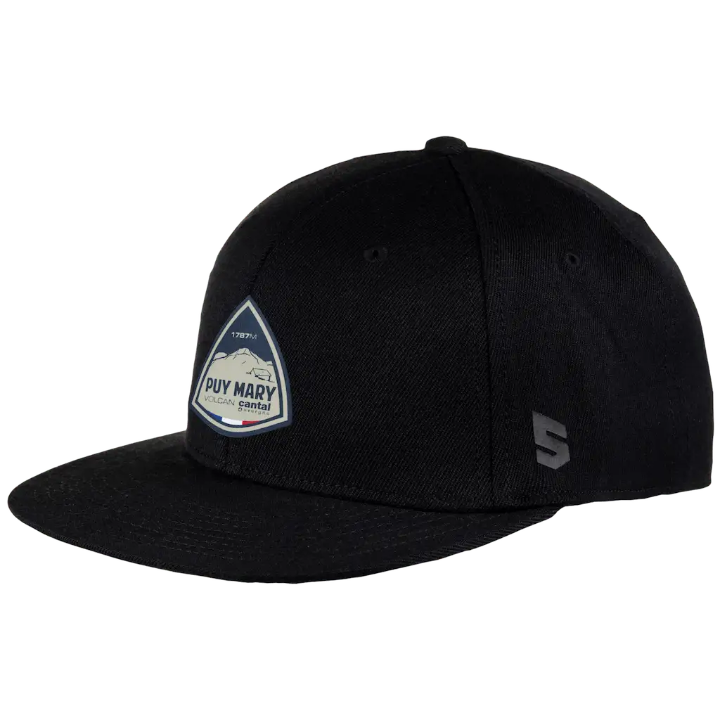 Sabbot Flex fitted lippalakki logolla – nahkamerkki ommeltuna, premium-ilme