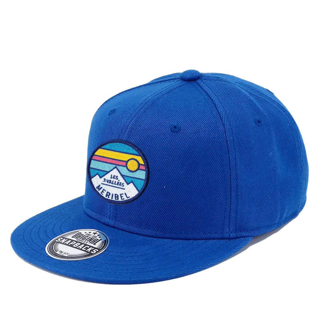 SNAP SOLID Royal blue coFEE 2021 snapback lippis logolla – kangasmerkki brodeerattu, ommellaan kiinni
