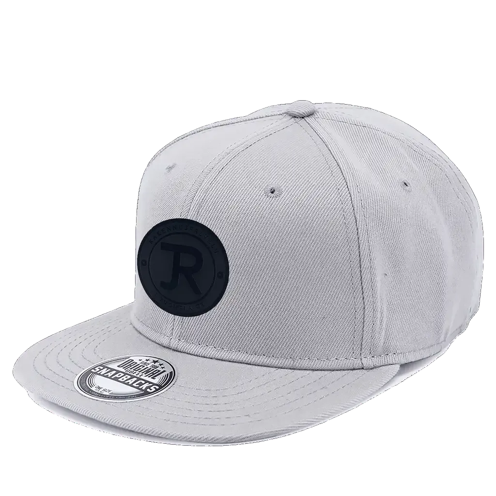 SNAP SOLID coFEE 2021 snapback lippis logolla – Harmaa, suoralippa, lasermerkattu merkki