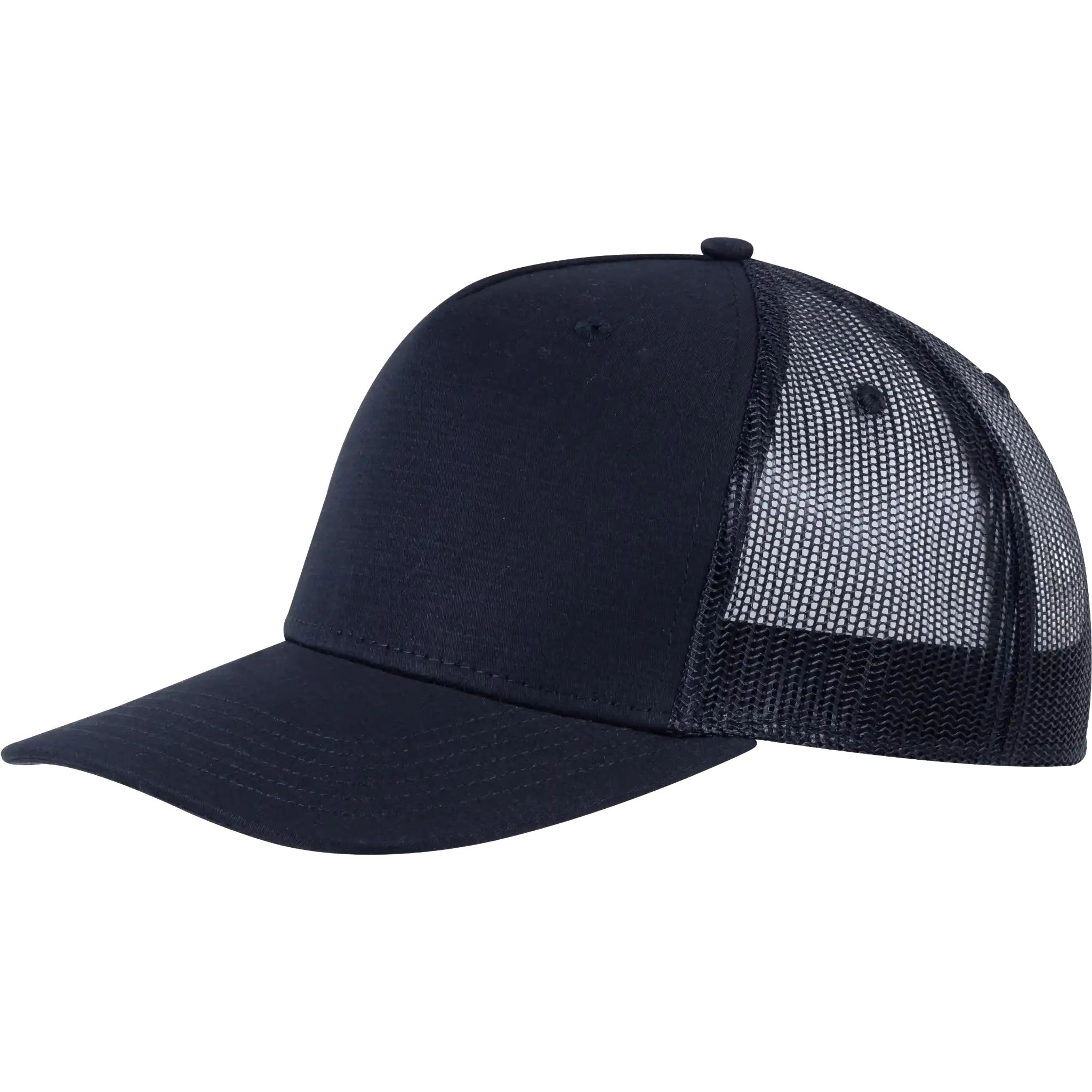 Musta 5 panel ripstop verkkolippis – blanco ilman logoa, coFEE 2026