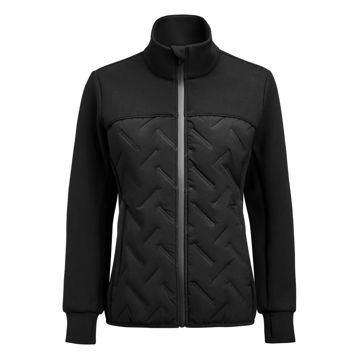 James Harvest Montana Hybrid Jacket Woman 2121060, musta – edestä