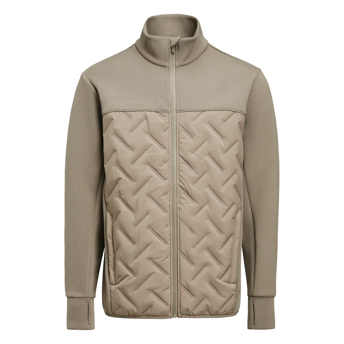 James Harvest Montana Hybrid Jacket 2131047, pähkinänruskea – edestä