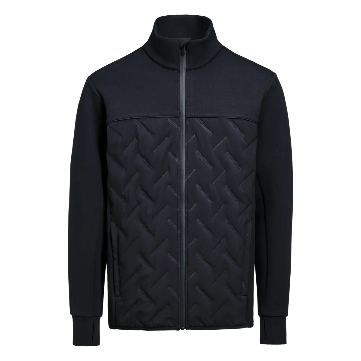 James Harvest Montana Hybrid Jacket 2131047, tummansininen – edestä