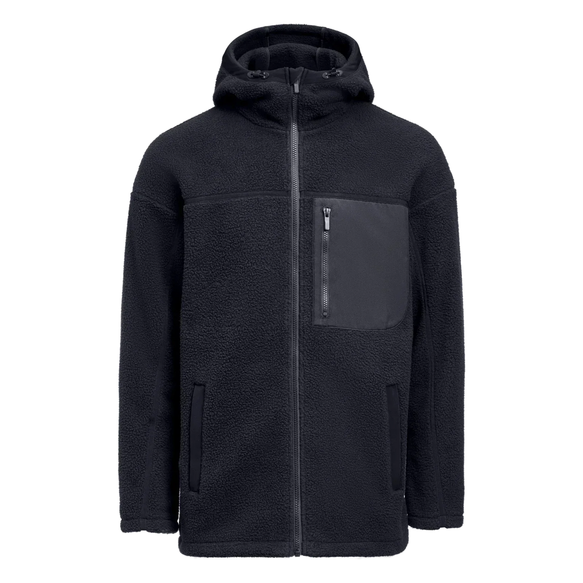 James Harvest Montana Pile Fleece 2131505, tummansininen – edestä