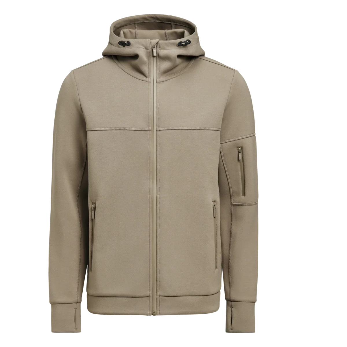James Harvest Montana Midlayer 2132030, pähkinänruskea – edestä