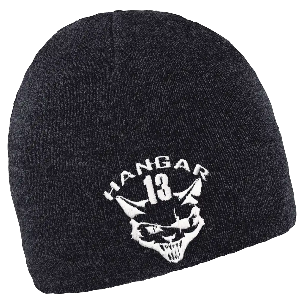 Primary Melange Pipo omalla logolla (coFEE 3009) - Musta brodeerattu logo