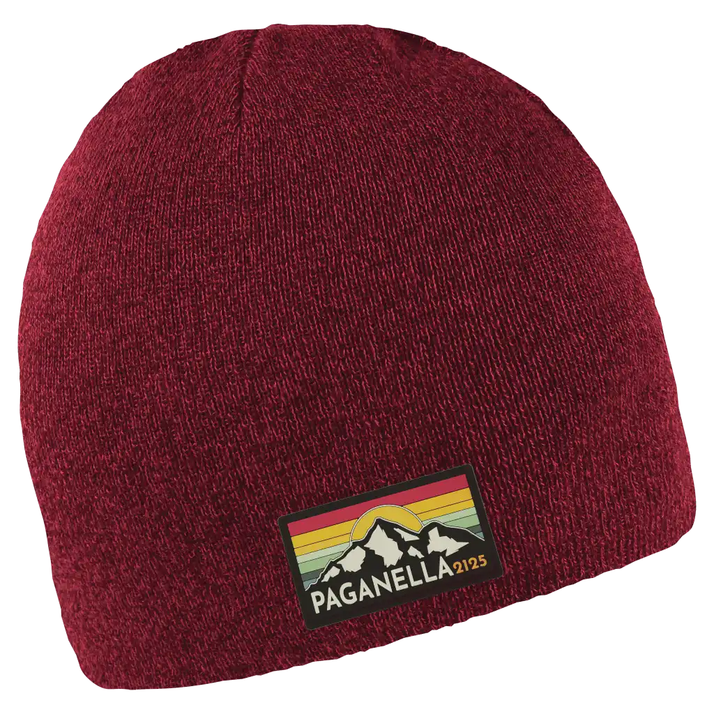 rimary Melange Pipo omalla logolla (coFEE 3009) - Punainen kumilogo