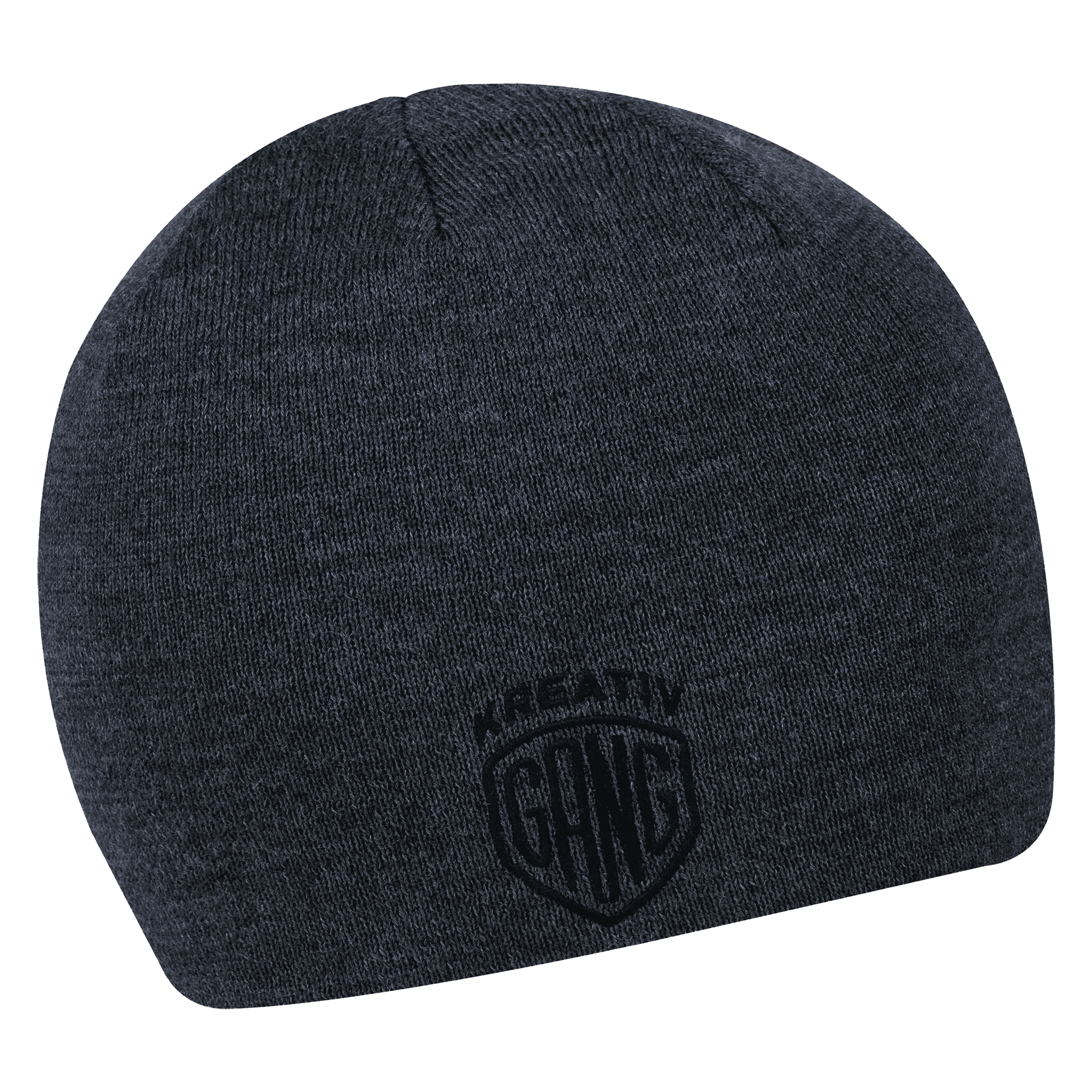 Easy Wear Merinovillapipo omalla logolla (coFEE 3032) - Navy brodeerattu logo