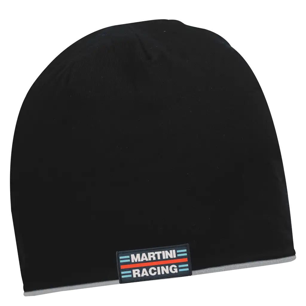 Duo Kääntö-trikoopipo omalla logolla (coFEE 3049) - Musta ja Harmaa