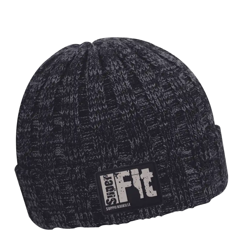 Fold Street Pipo omalla logolla (coFEE 3051) - Musta tyylikäs kumimerkki logo