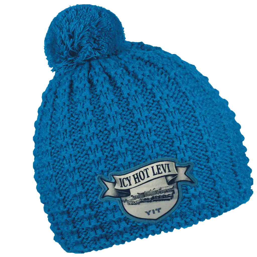 Amazing Pipo omalla logolla (coFEE 3052) - Royal sininen logo tehty kangasmerkillä