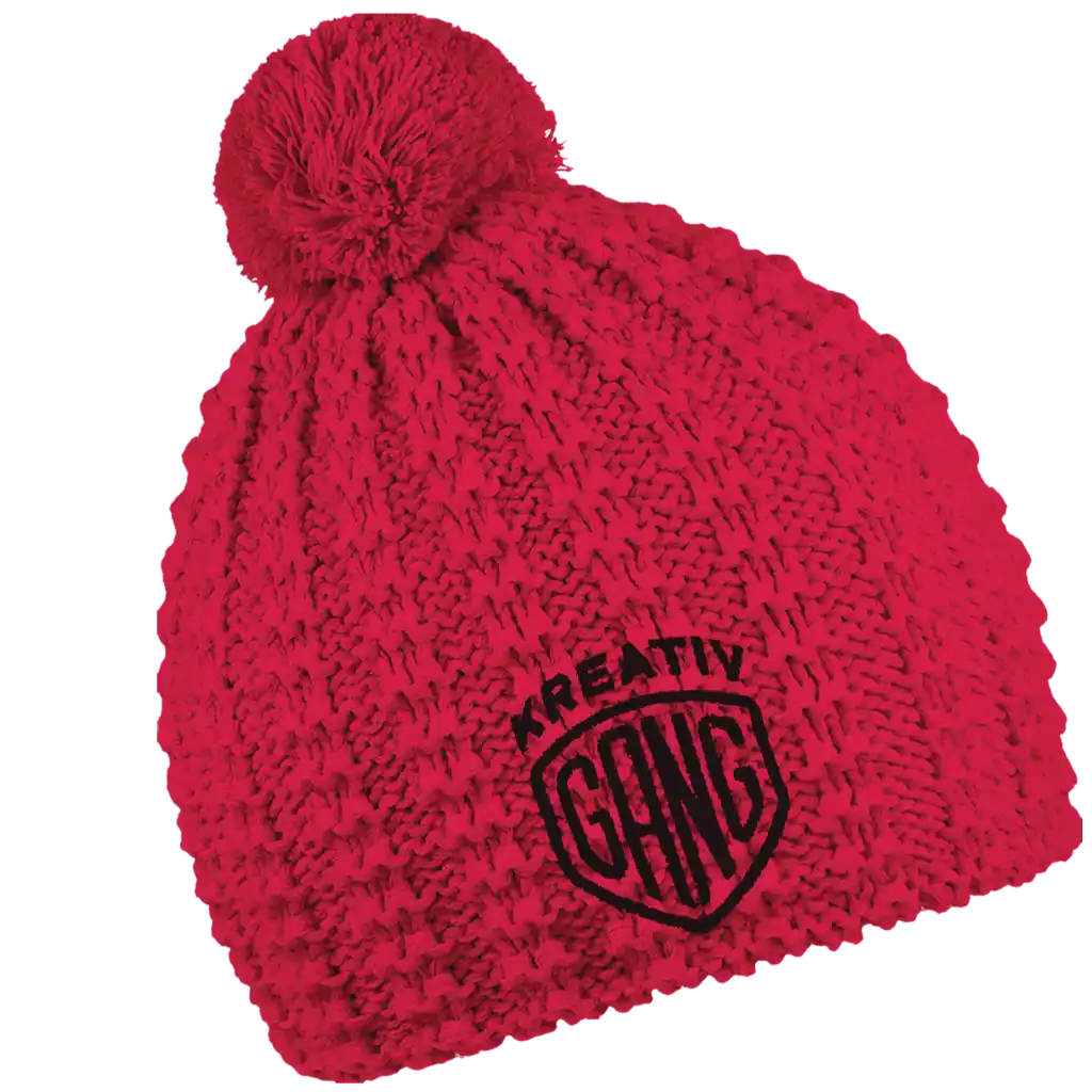 Amazing Pipo omalla logolla (coFEE 3052) - Punainen brodeerattu logo