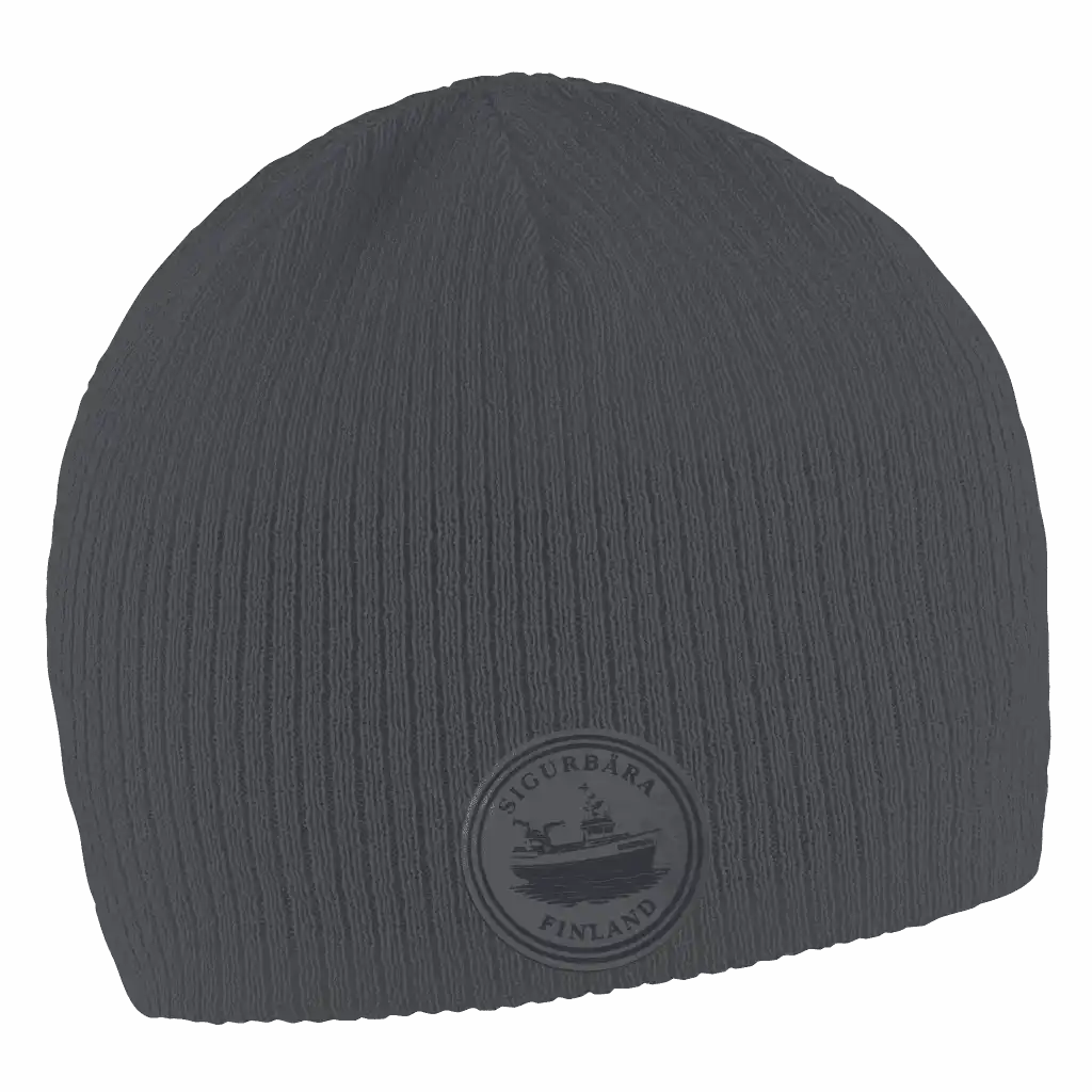 Prestige Pipo omalla logolla (coFEE 3059) - Harmaa nahkamerkki logolla