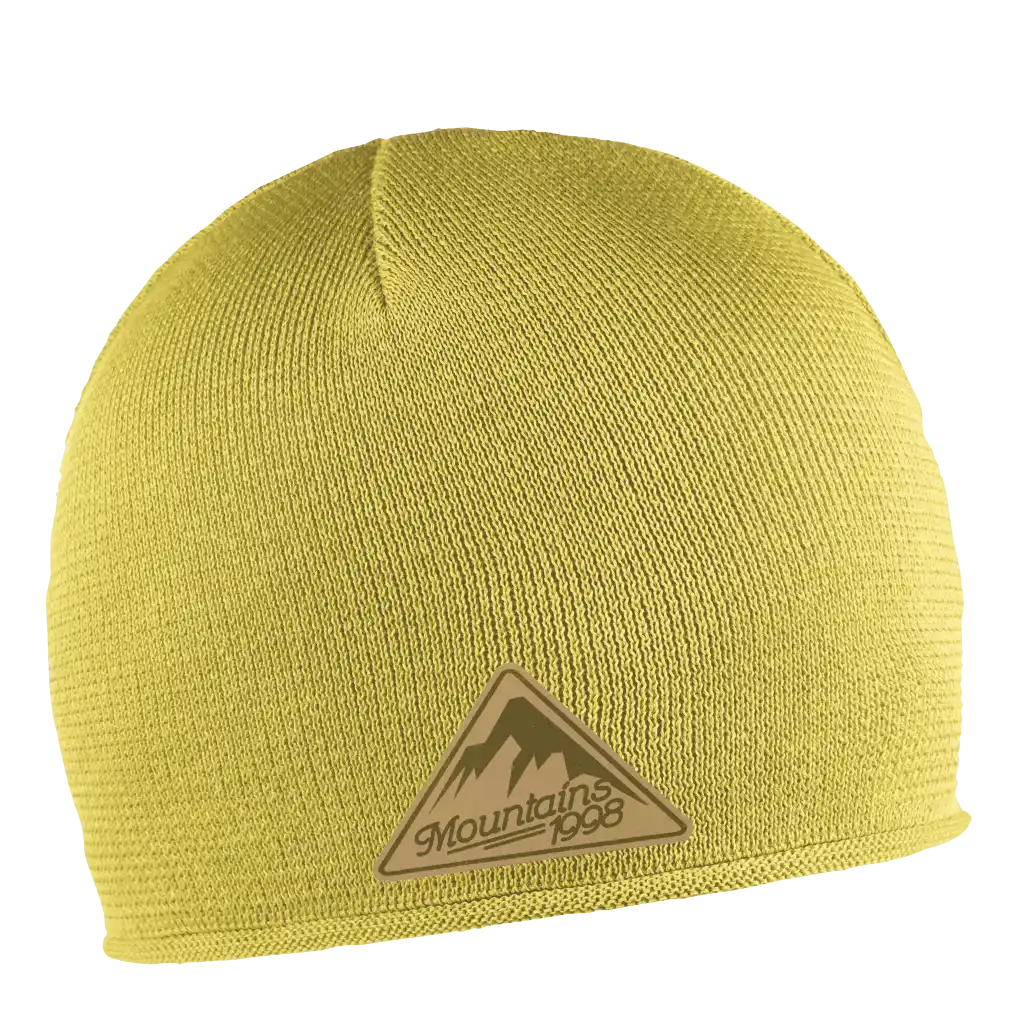 Cotton Simply Puuvillapipo omalla logolla (coFEE 3062) - Lime  lasermerkki logo