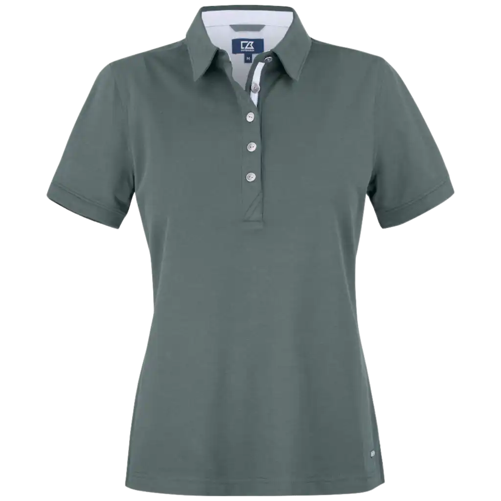 354421 Cutter & Buck Advantage Premium Pistol Pikee Yrityksen Logolla-ZigiZagi