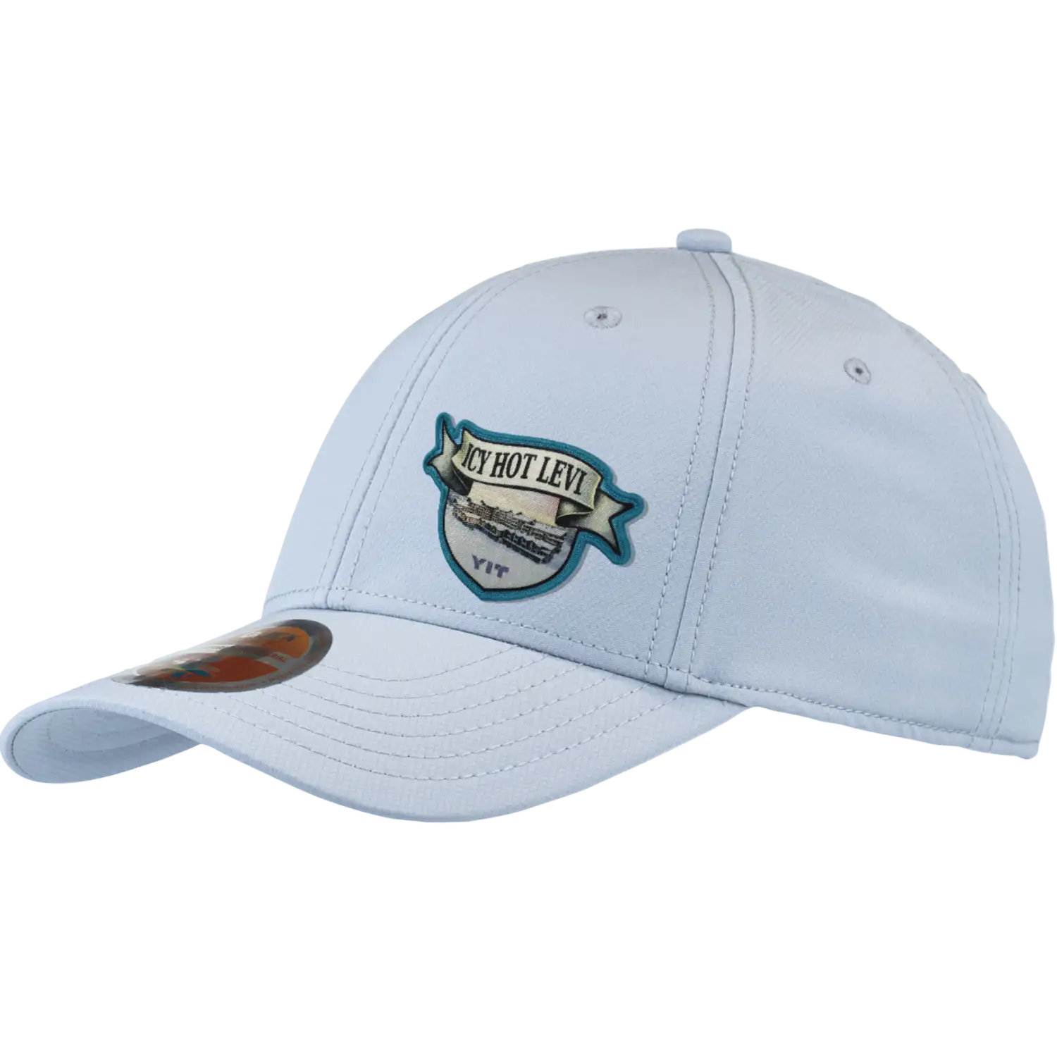 Quick Dry coFEE 4250 quick dry lippis omalla logolla – kangasmerkki painettu etupaneelissa