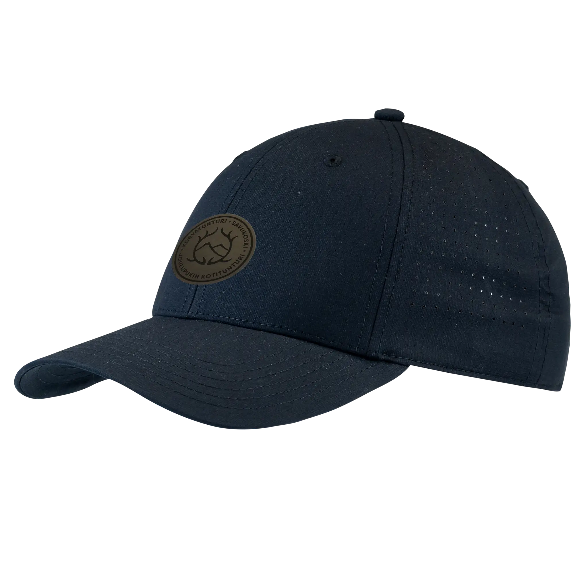 Musta performance lippis omalla logolla – laser-merkattu nahkamerkki, Premium coFEE 4315