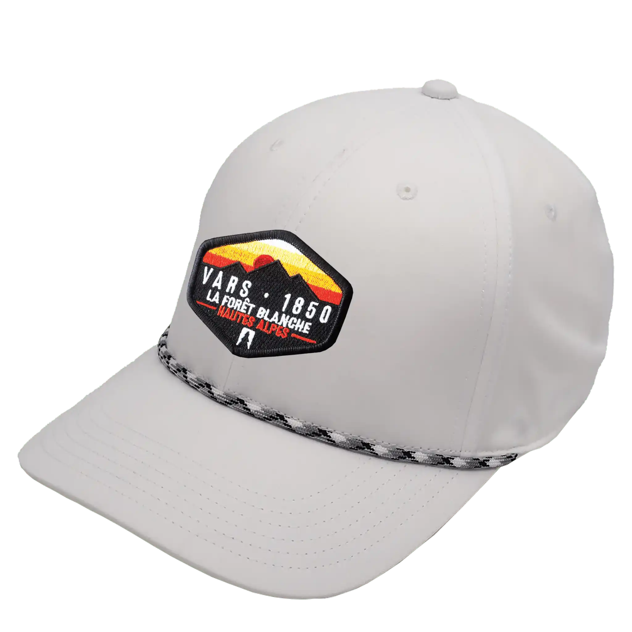 Rope coFEE 4330 narulippis omalla logolla – brodeerattu kangasmerkki etupaneelissa, viimeistelty ilme